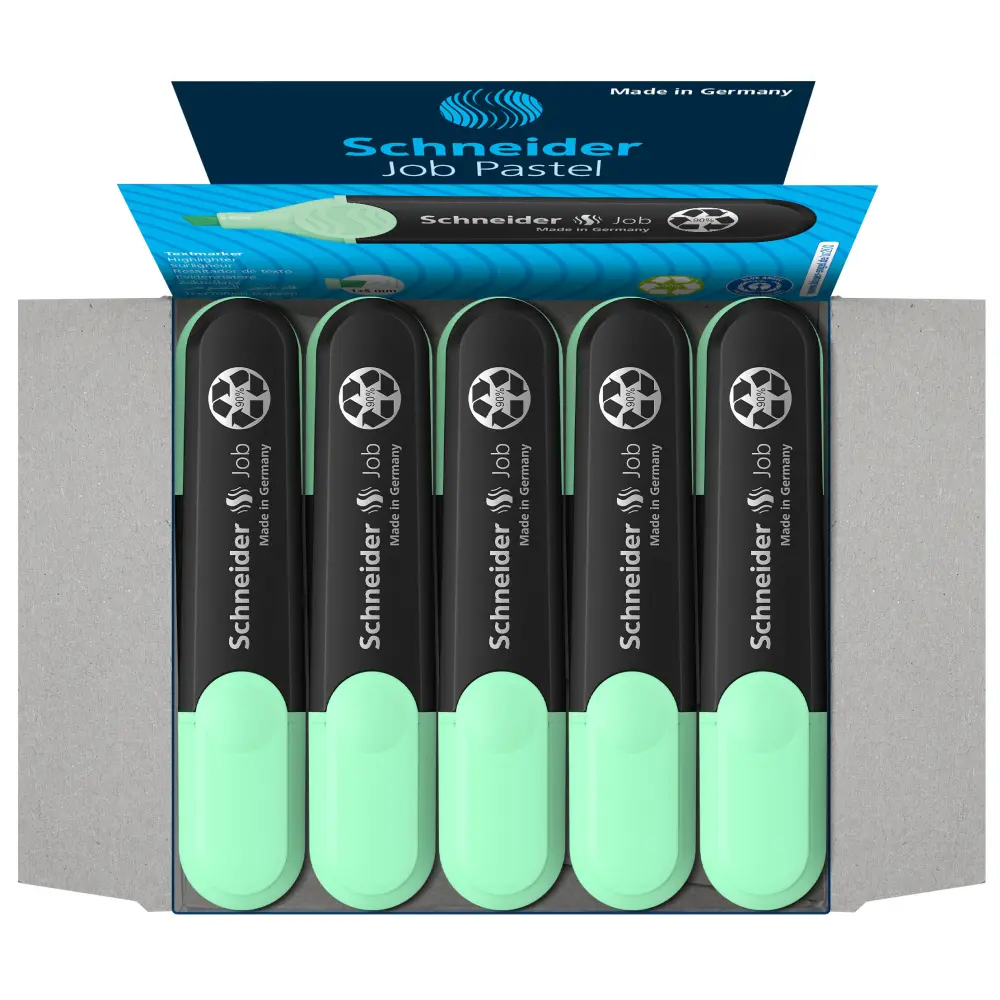 MARKER FLUO SCHNEIDER JOB PASTEL MINT