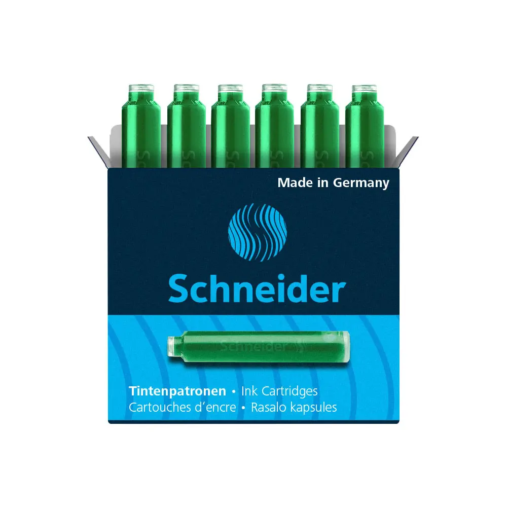 Bombice SCHNEIDER zelena 6/1