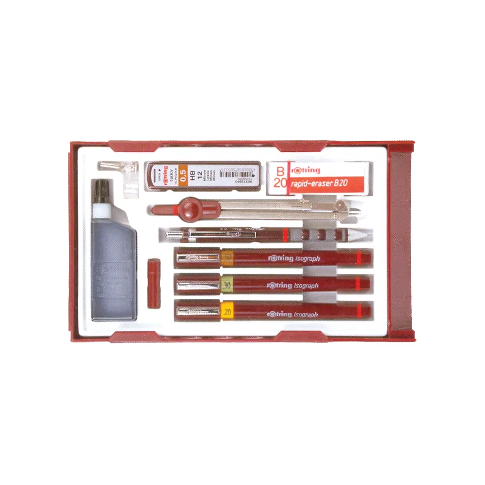 Set Rotring Isograph Master