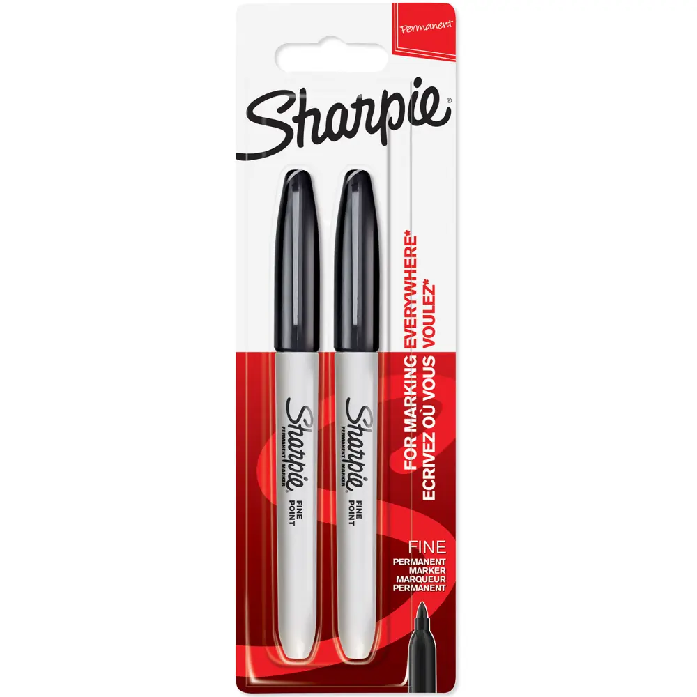 MARKER SHARPIE FINE 2/1 ČRNA-BL