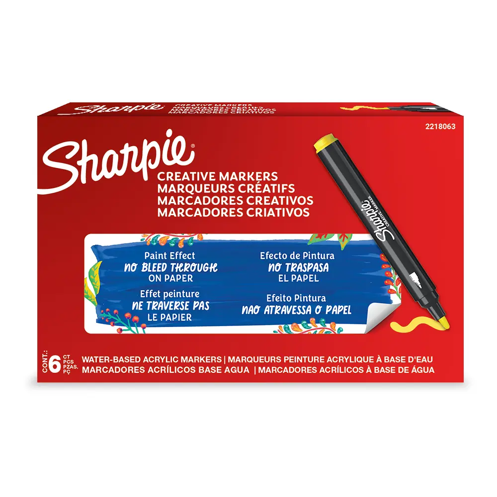 MARKER SHARPIE AKRILNI RUMENA