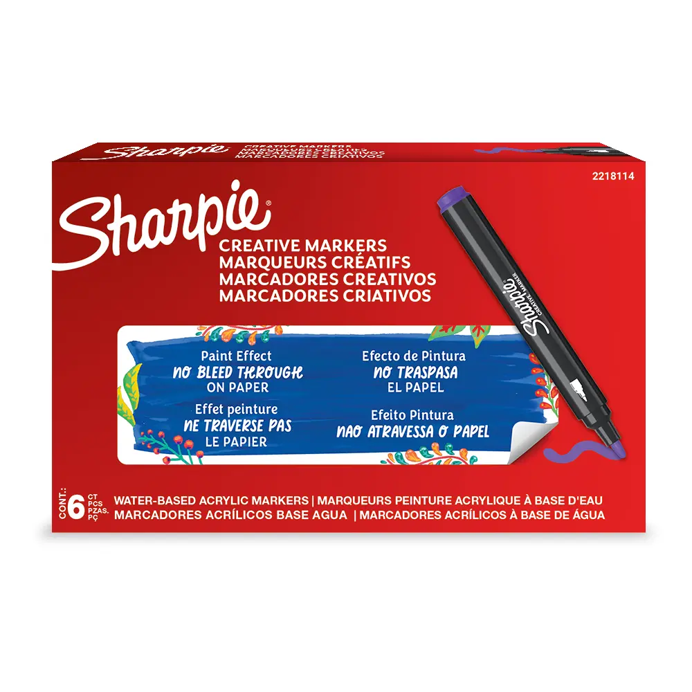 MARKER SHARPIE AKRILNI LILA