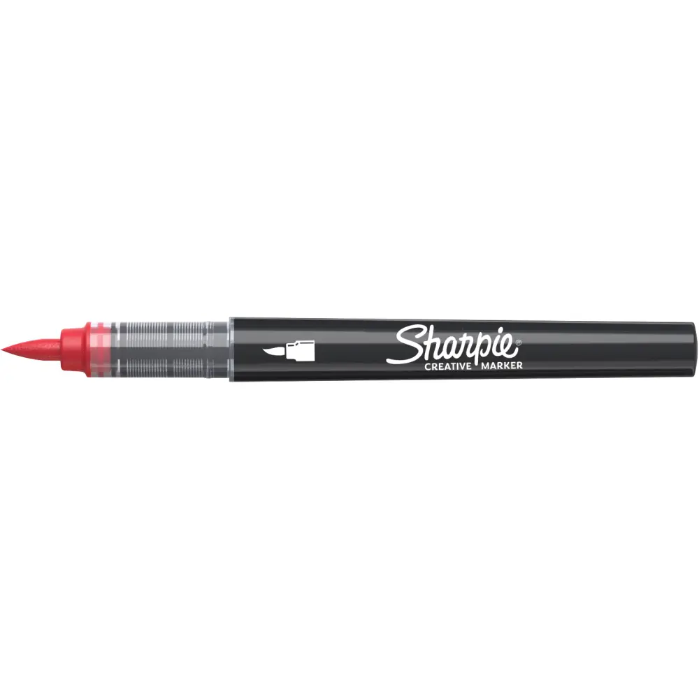 MARKER SHARPIE AKRILNI ČOPIČ RDEČA