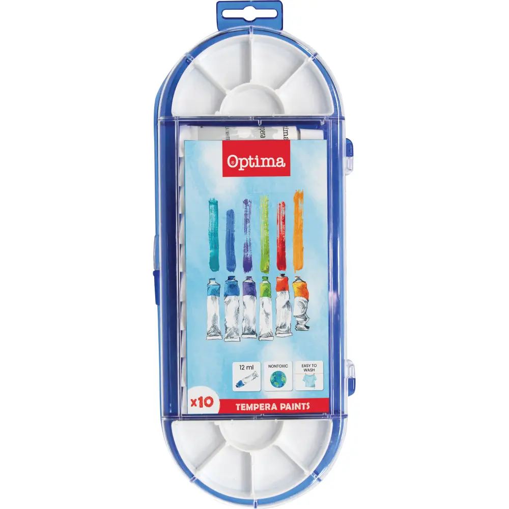 Tempera barvice Optima 10X10ML