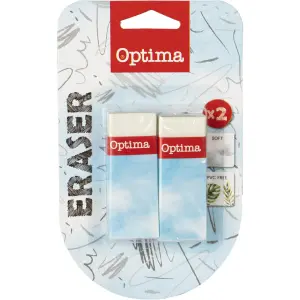 Radirka OPTIMA 2/1 v blistru