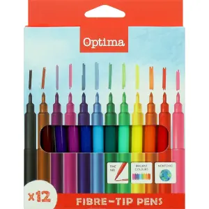 Flomastri OPTIMA 12/1 karton
