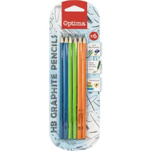 Grafitni svinčnik OPTIMA 6/1 v blistru