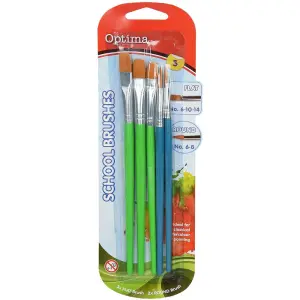 Sintetični čopiči OPTIMA 5/1 v blistru