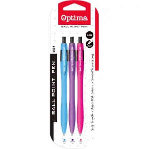 Kemični svinčniki OPTIMA, Soft Touch