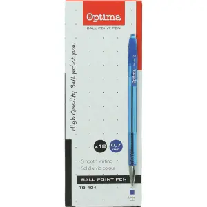 Kemični svinčnik Optima TB 401 moder