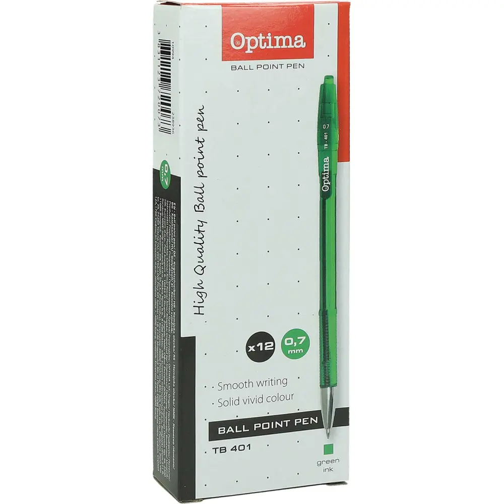 Kemični svinčnik Optima TB 401 zelen