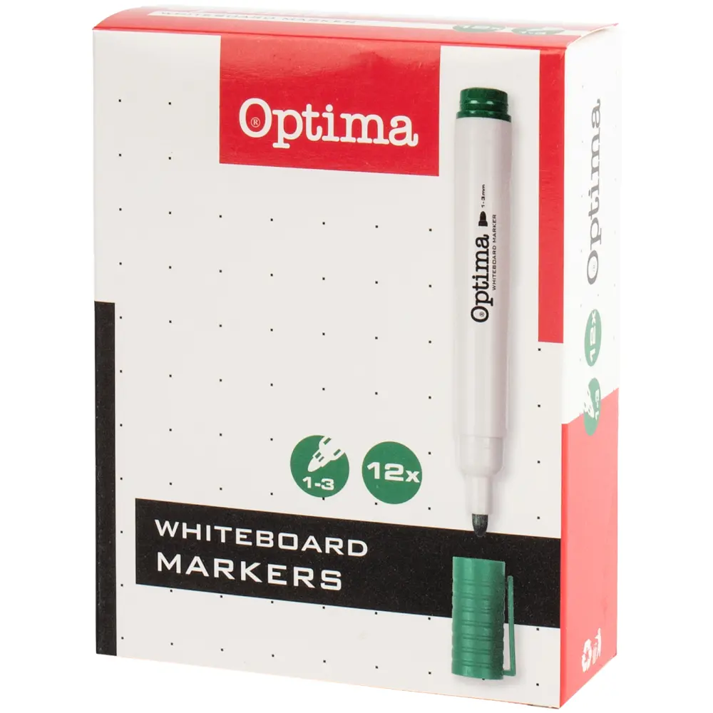 Marker za belo tablo OPTIMA, zelen