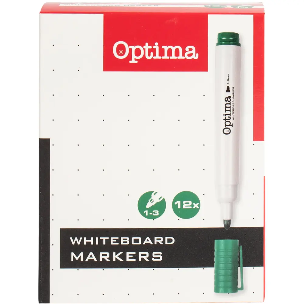 Marker za belo tablo OPTIMA, zelen