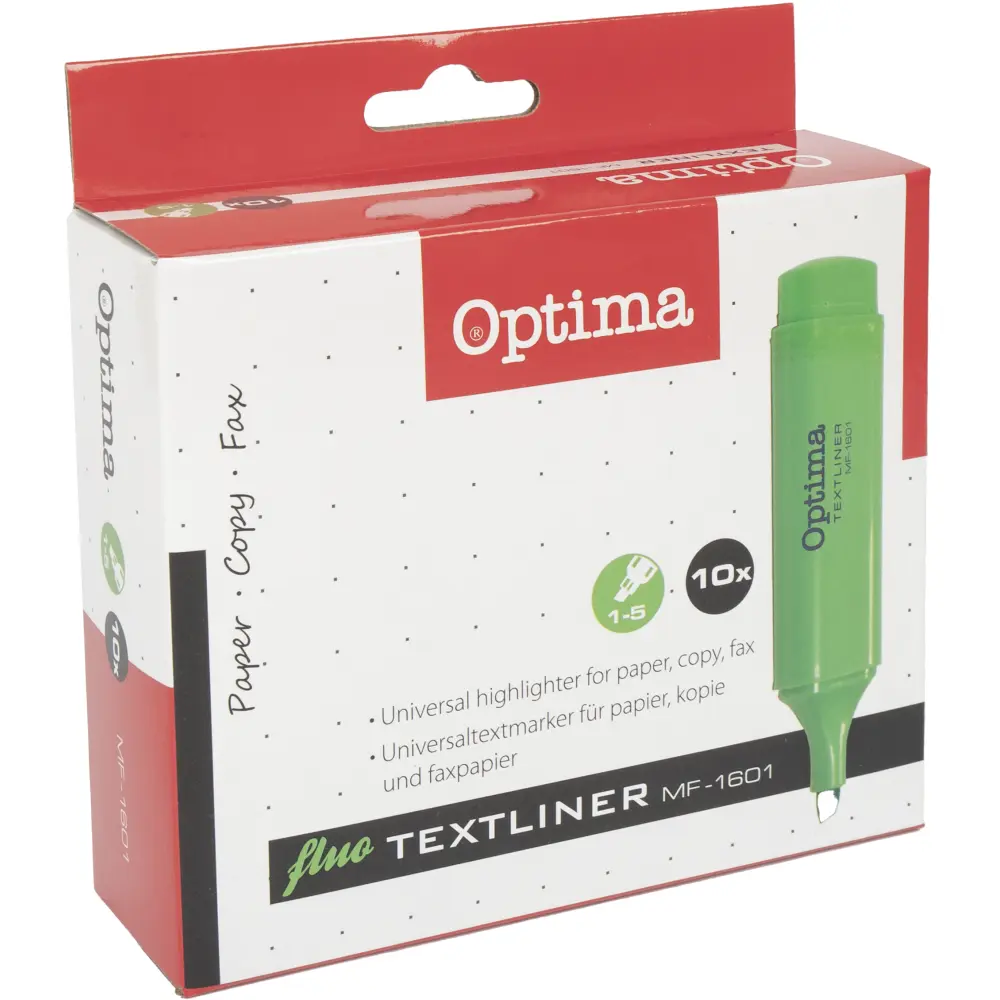 Označevalec besedila OPTIMA, zelen