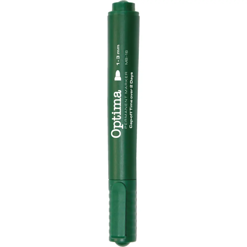 Permanentni marker Optima, zelen