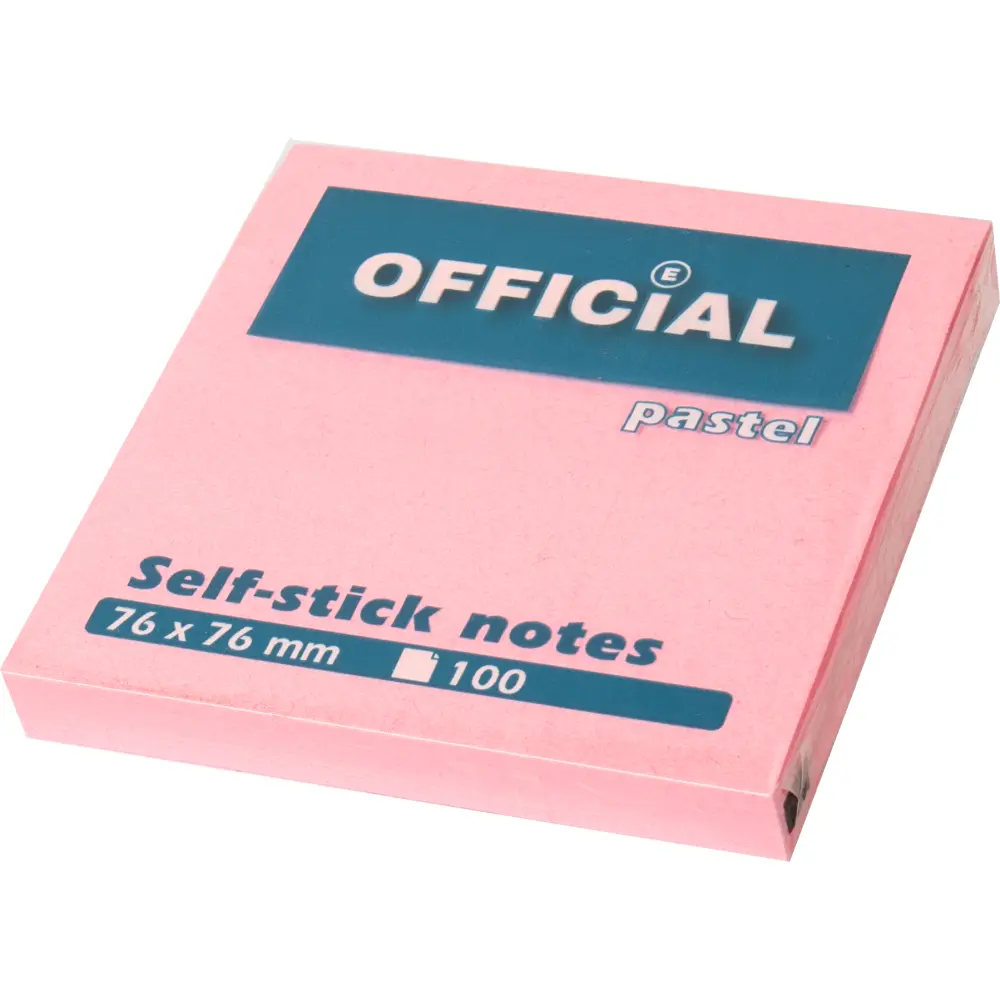 Samolepilni lističi Official pastel 100