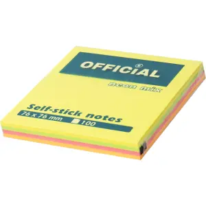 Samolepilni lističi Official neon mix