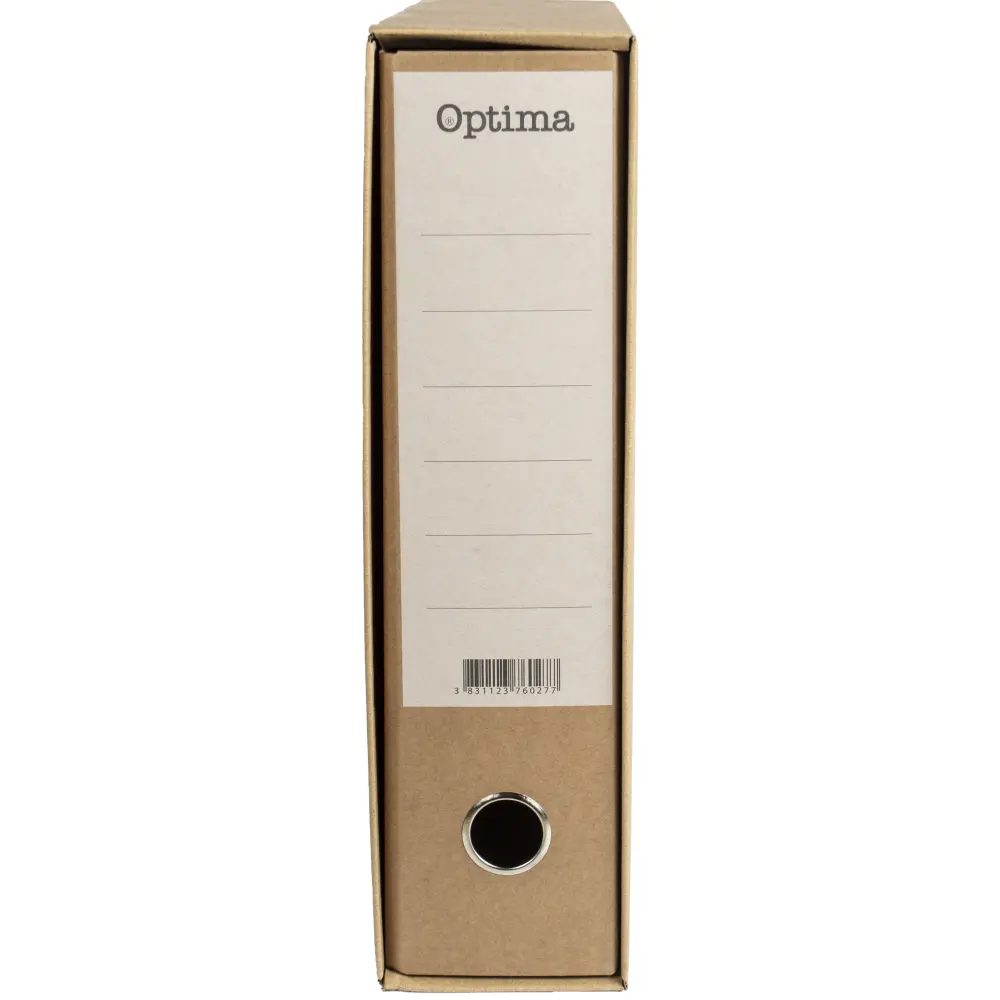 Registrator v ovoju Optima, A4 8cm natur