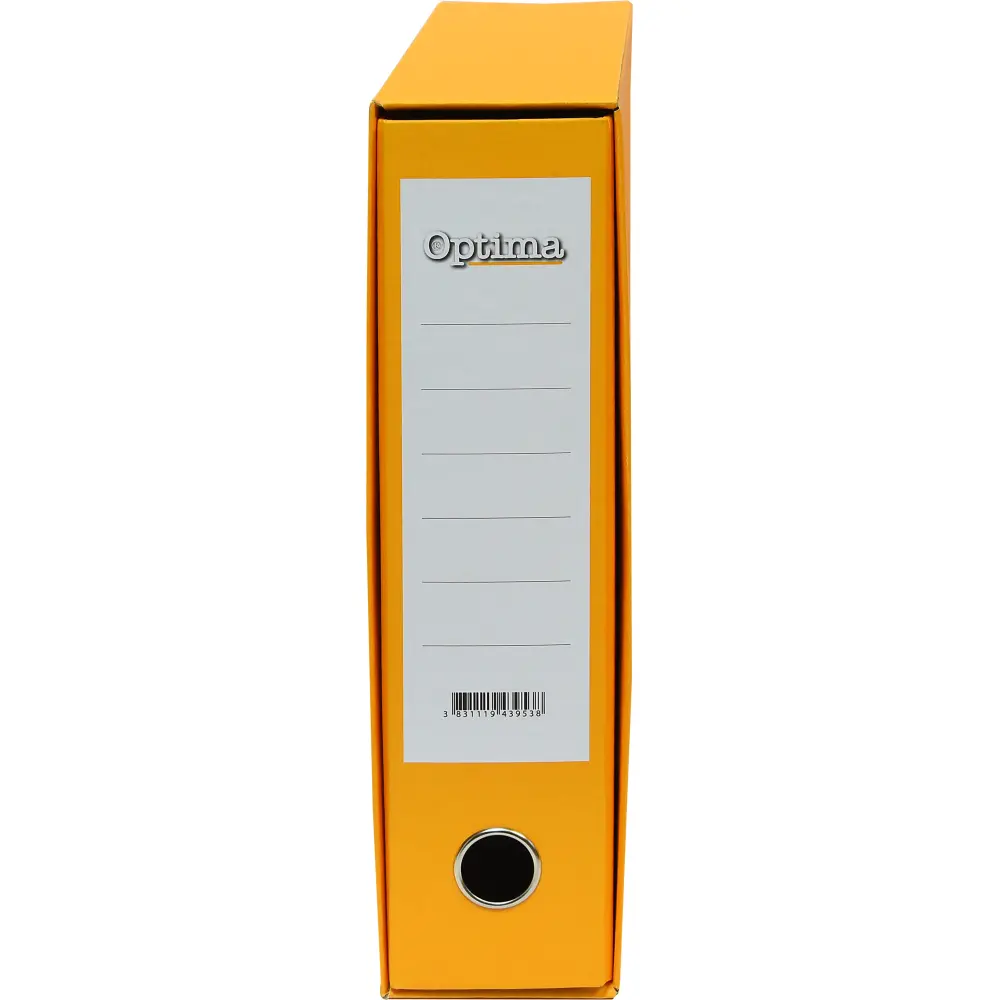 Registrator v ovoju Optima, A4 8cm rumen