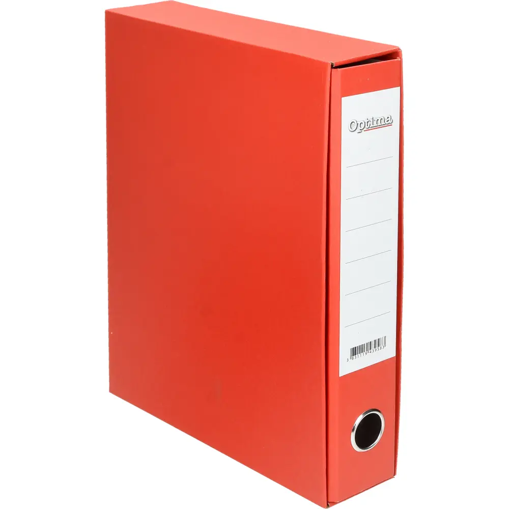 Registrator v ovoju Optima, A4 5cm rdeč