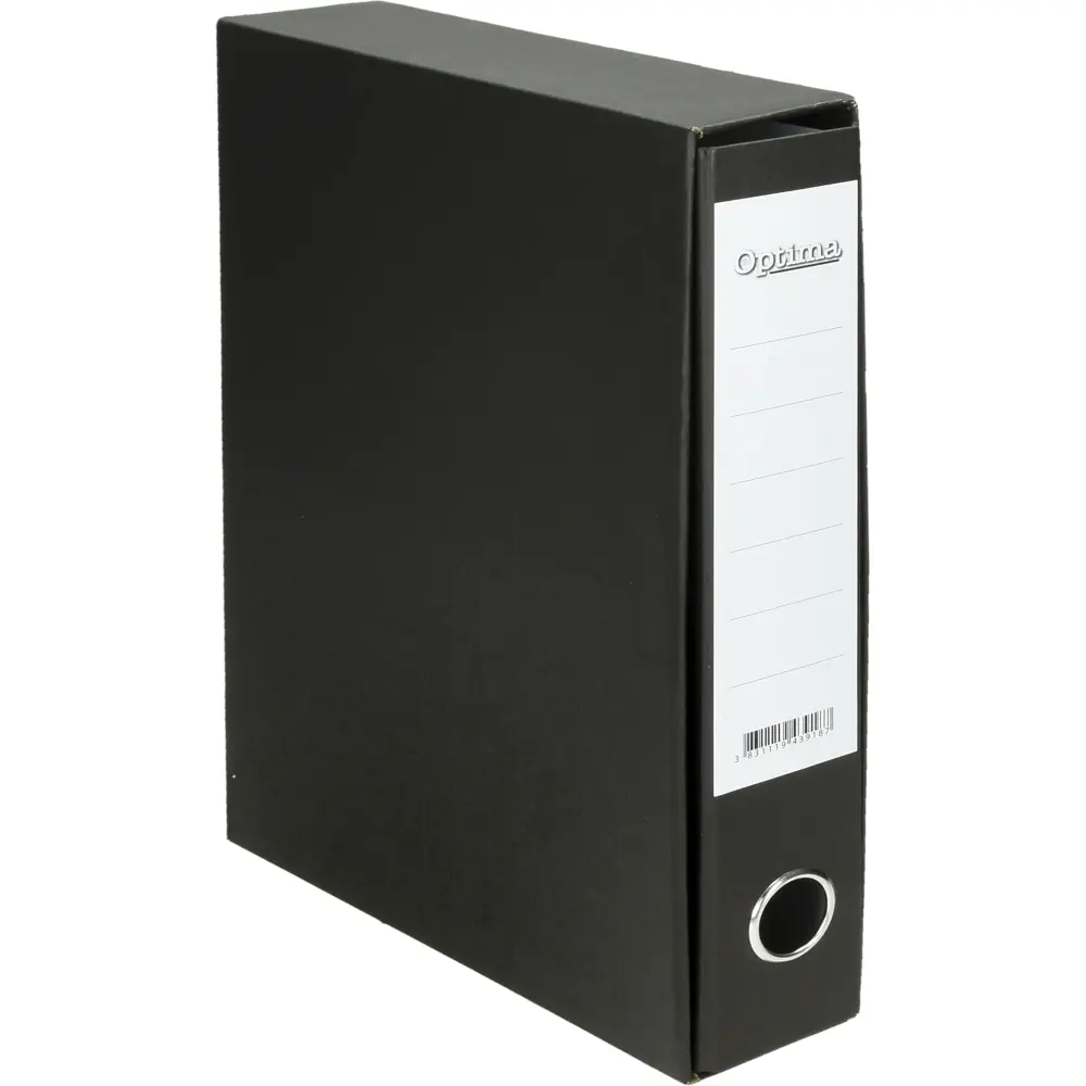 Registrator v ovoju Optima, A4 5cm črn