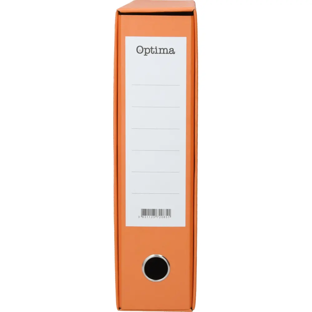 Registrator v ovoju Optima, A4 8cm oranž