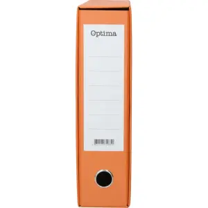 Registrator v ovoju Optima, A4 8cm oranž