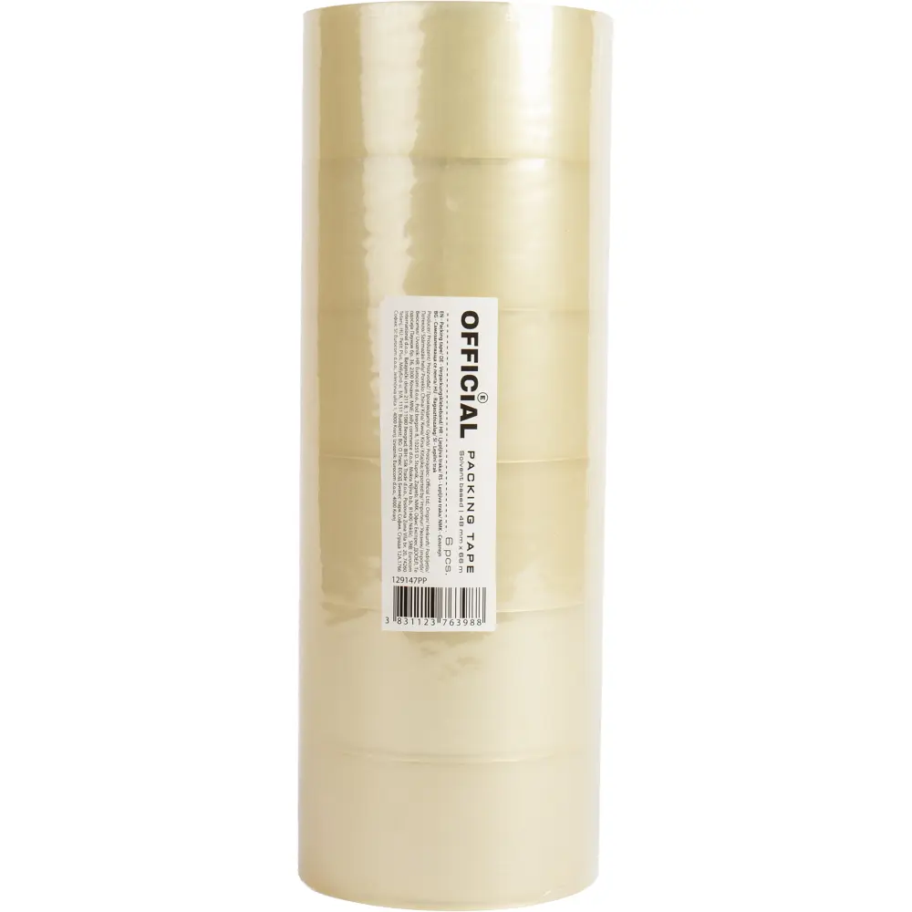 Lepilni trak Official 48mmx66m, prozoren