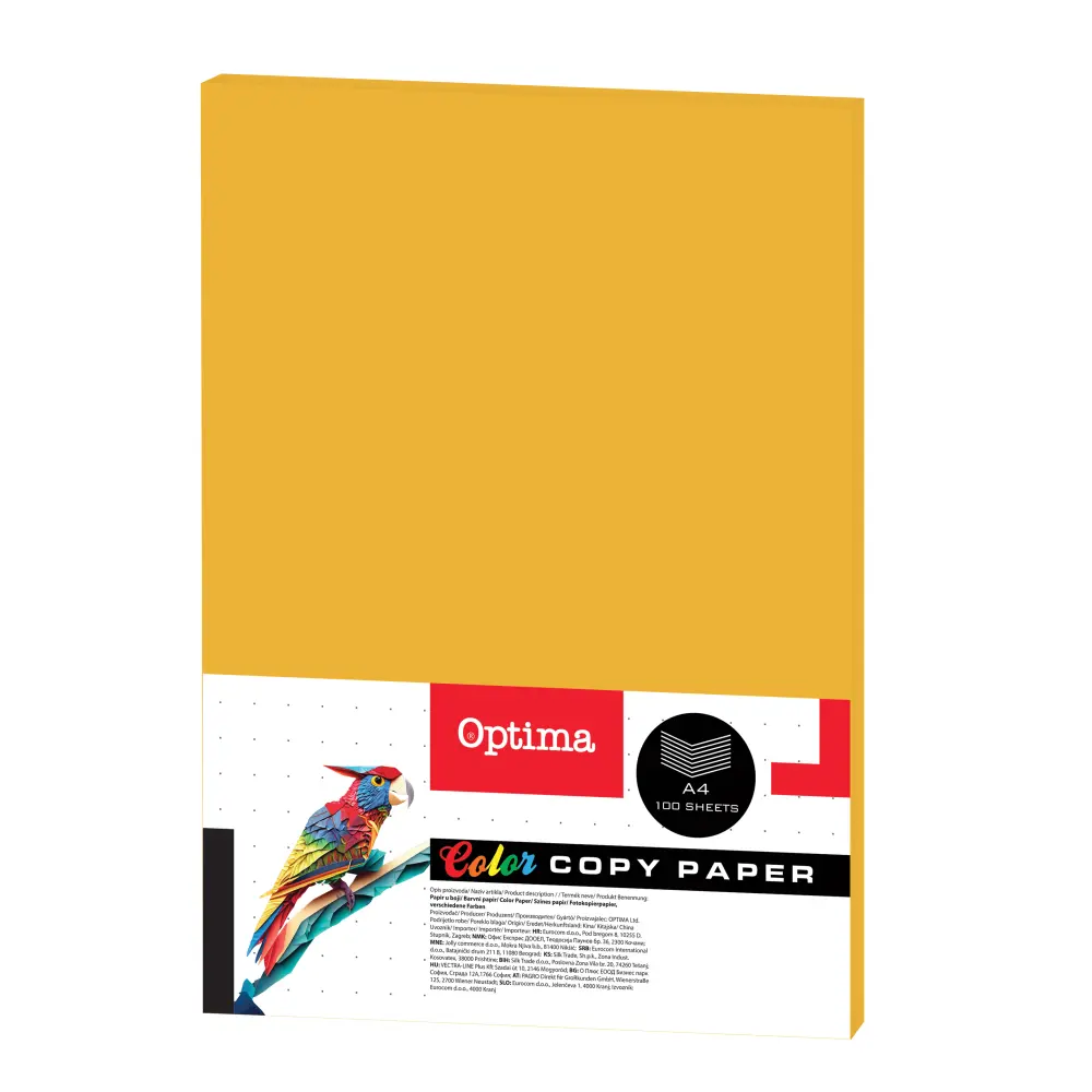 Papir fotok. Optima A4 100/1 gold 80g
