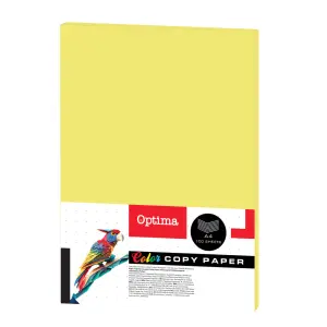 Papir fotok. Optima A4 100/1 fluo yellow