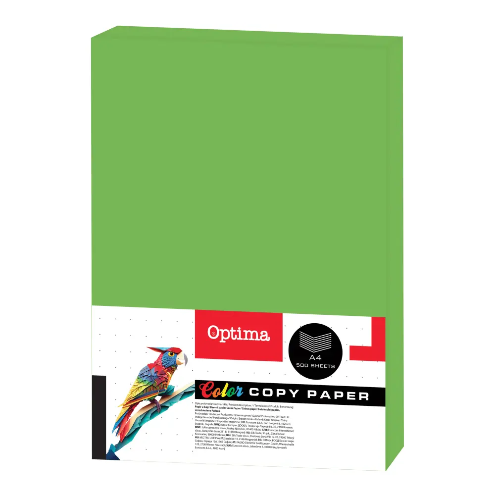 Papir fotok. Optima A4 500/1 parrot 80g