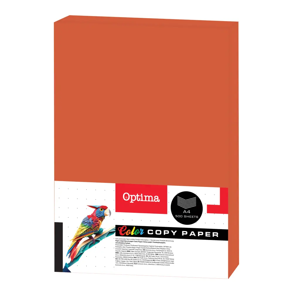 Papir fotok. Optima A4 500/1 saffron 80g