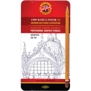 Set grafitnih svinčnikov Koh-i-noor Grap