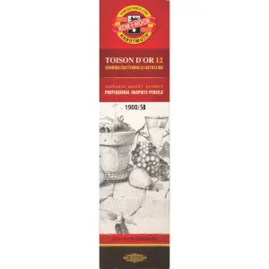 Grafitni svičnik Koh-i-noor 1900 5B