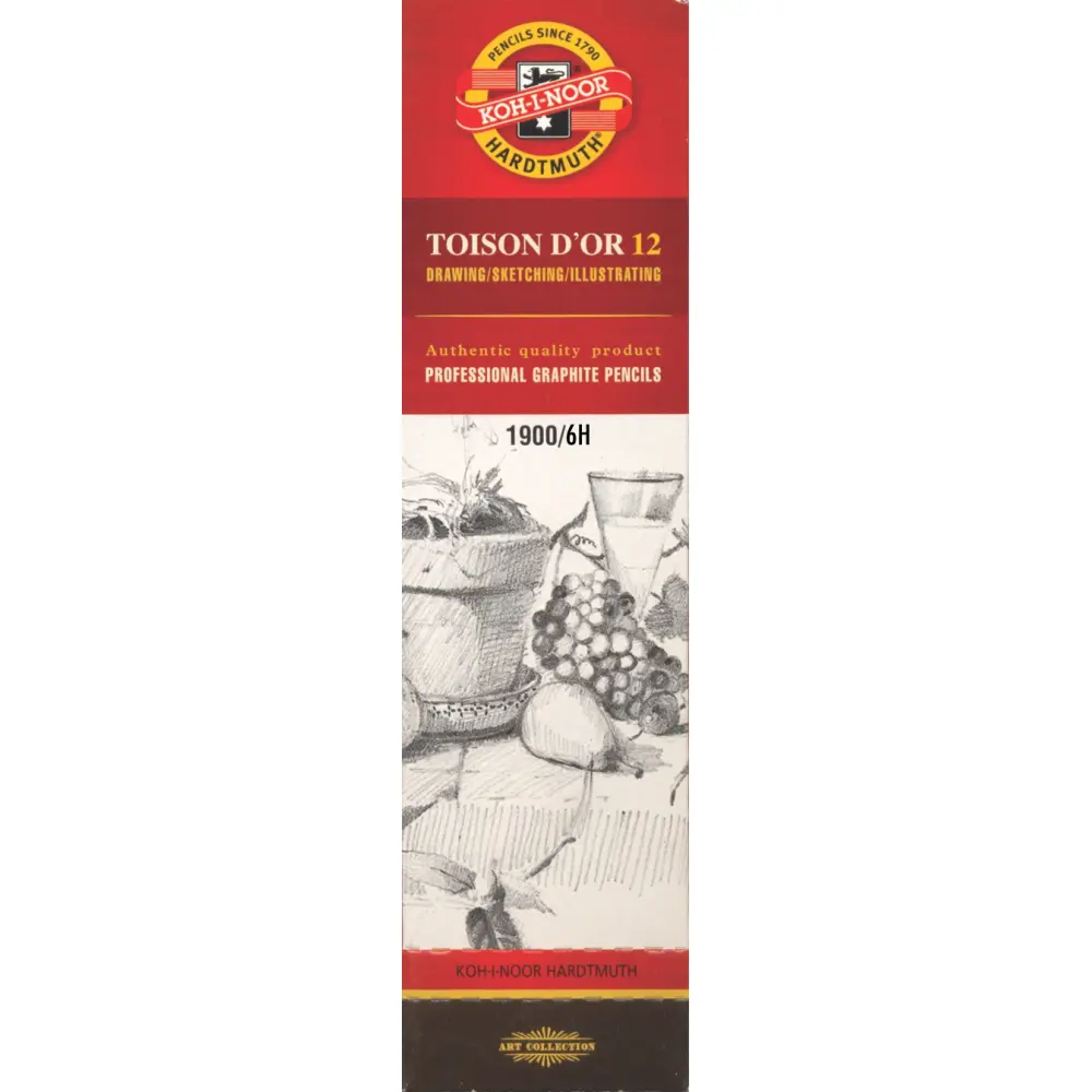 Grafitni svičnik Koh-i-noor 1900 6H