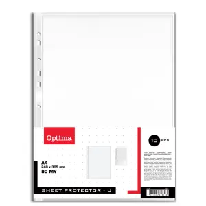 Ovojnica-U mapa, 11 lukenj, 90mik,10 kos