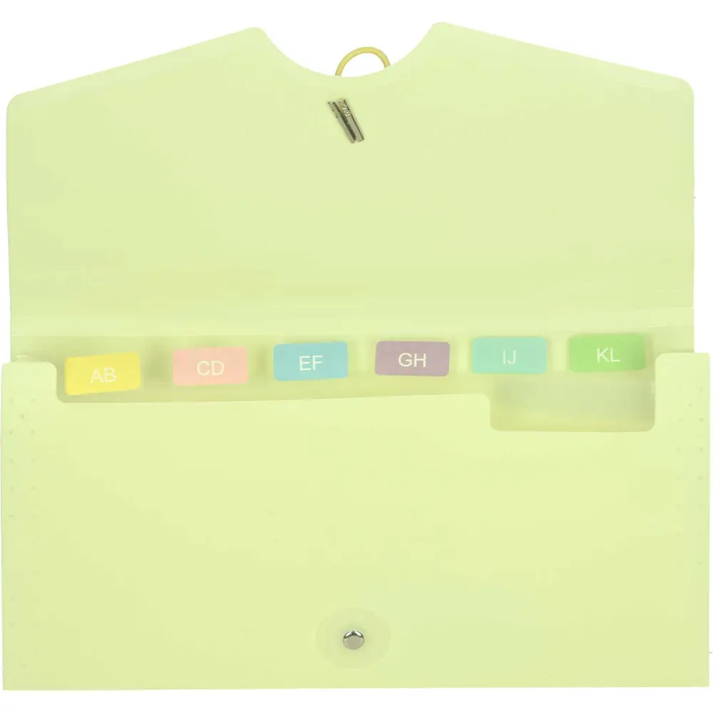 Mapa za račune B6 sort. pastelne barve