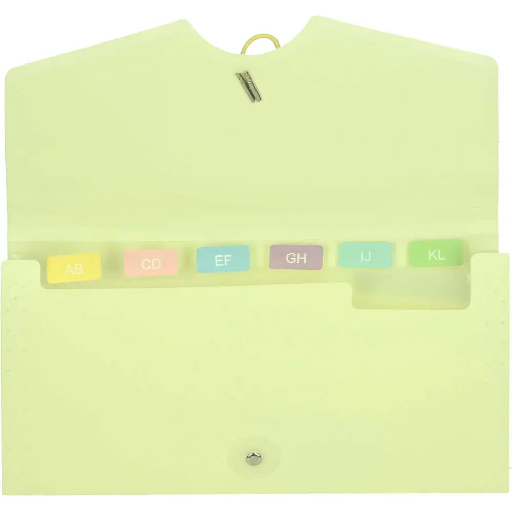 Mapa za račune B6 sort. pastelne barve