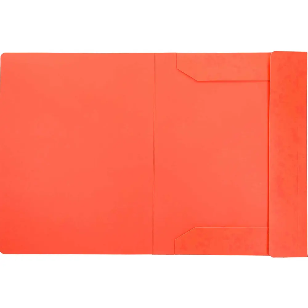 Prešpan mapa s klapo Optima, A4, rdeča