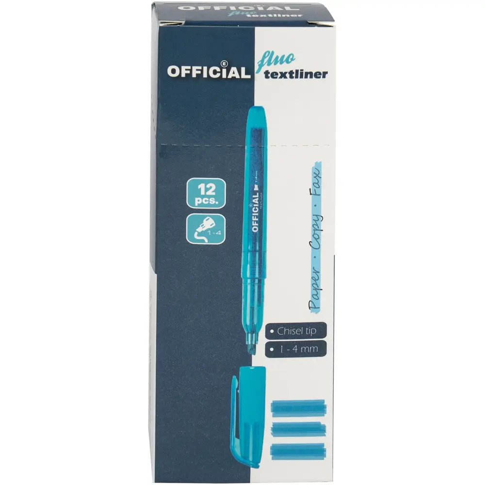 Označevalec besedila Official, moder