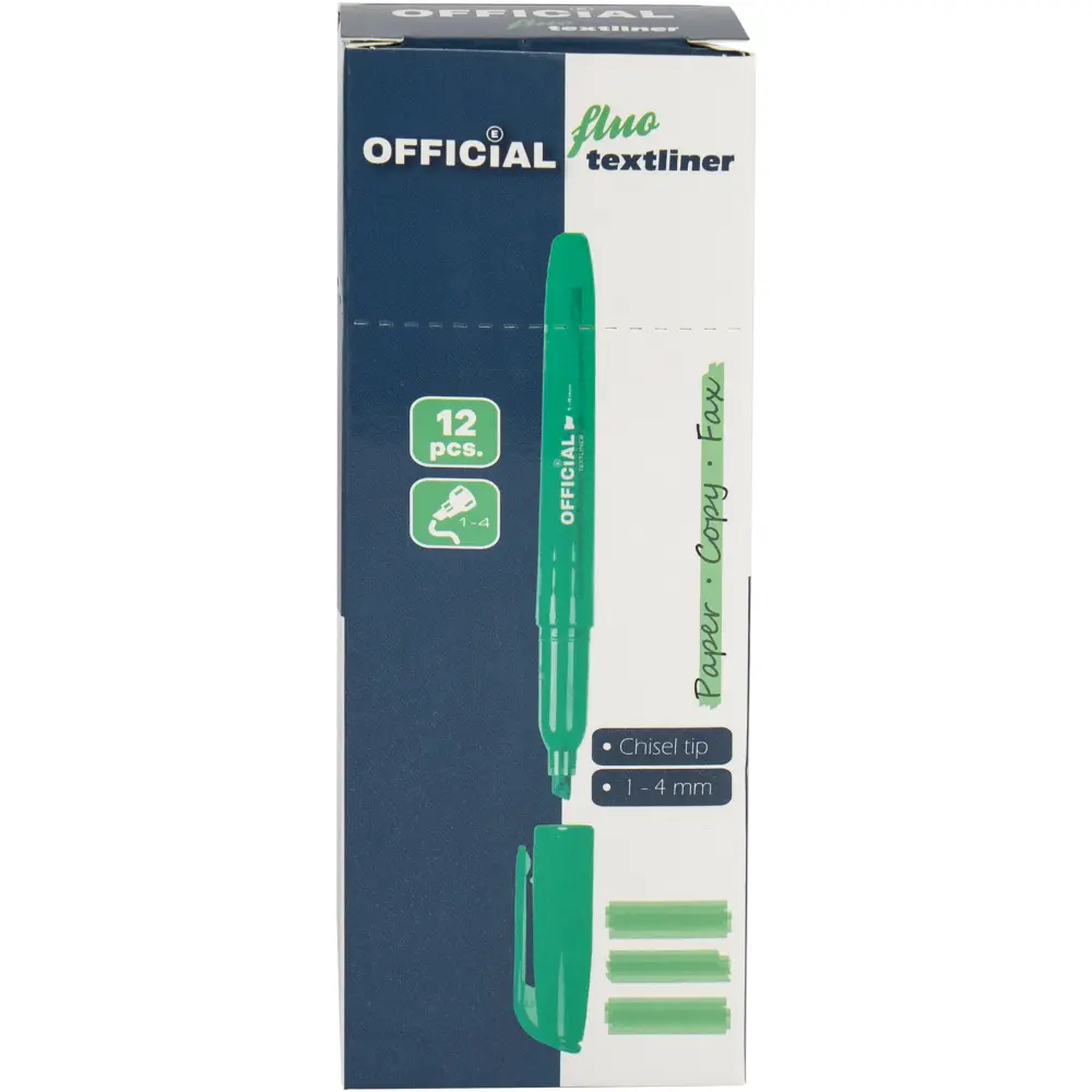 Označevalec besedila Official, zelen