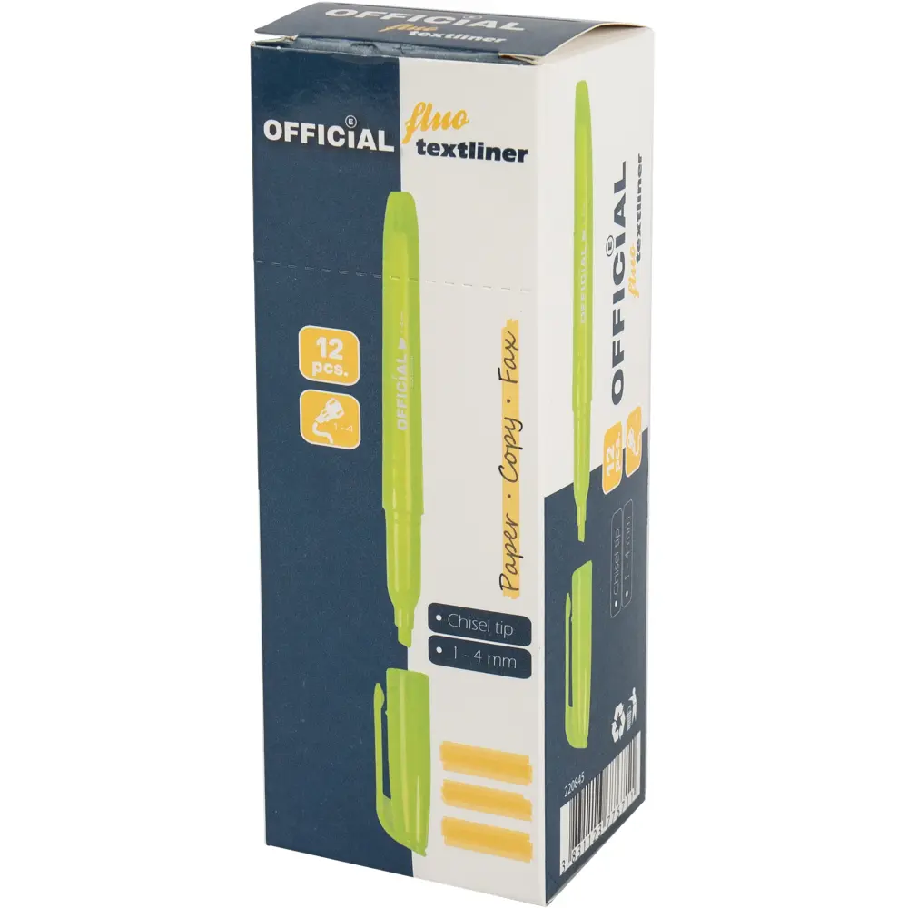 Označevalec besedila Official, rumen