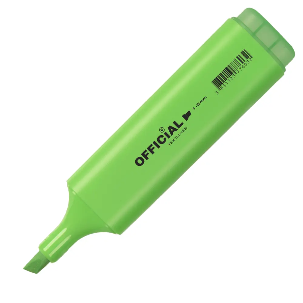 Označevalec besedila Official, zelen