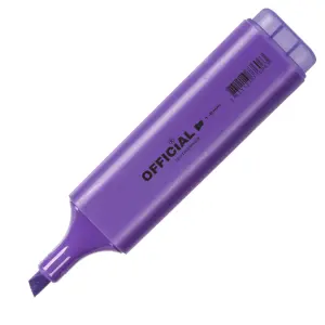 Označevalec besedila Official, vijoličen