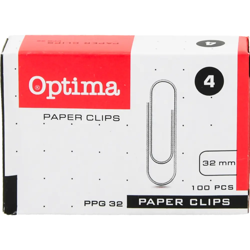 Sponke za papir Optima, 32mm, 100/1