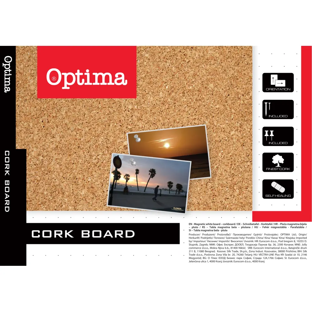 Pluta tabla OPTIMA, 60 x 90