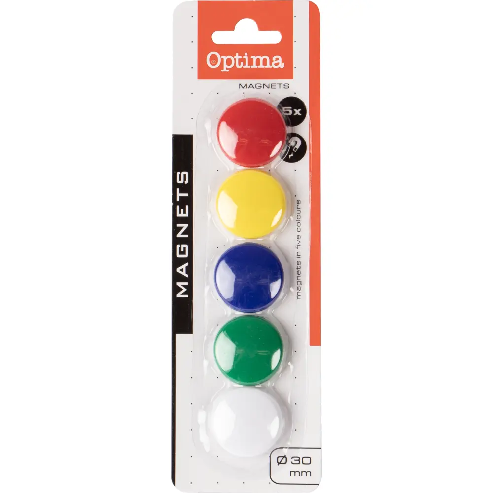 Magneti OPTIMA, 30 mm, 5 kosov 