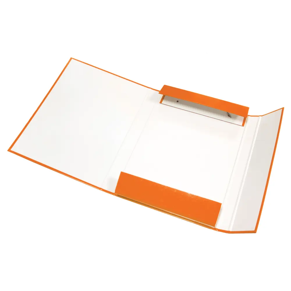 Mapa-škatla za zvezke z elastiko oranžna