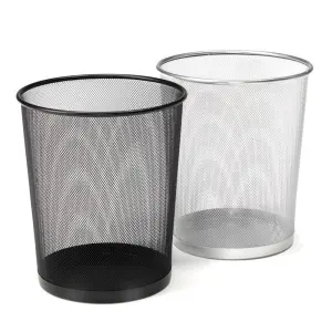 Kovinski koš za smeti Optima 20L, srebrn