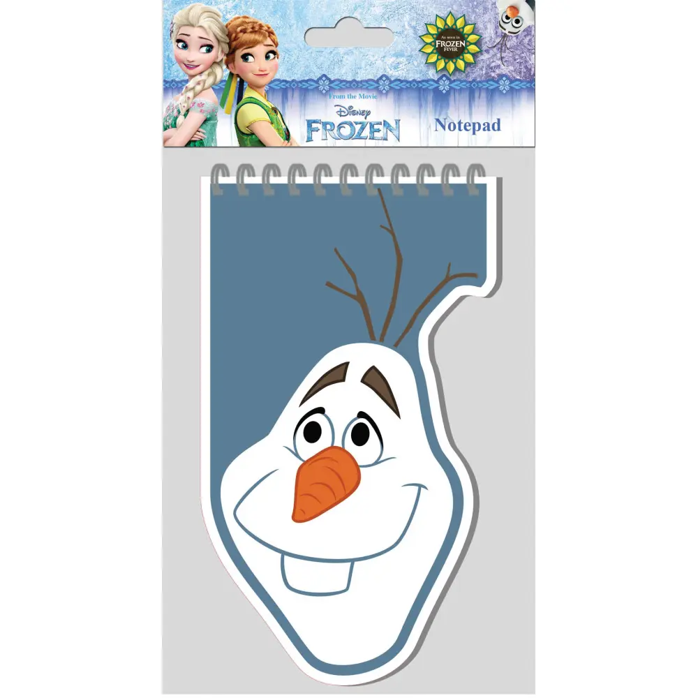 Špiralna beležka A6, FROZEN 